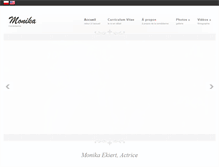 Tablet Screenshot of monikaekiert.com